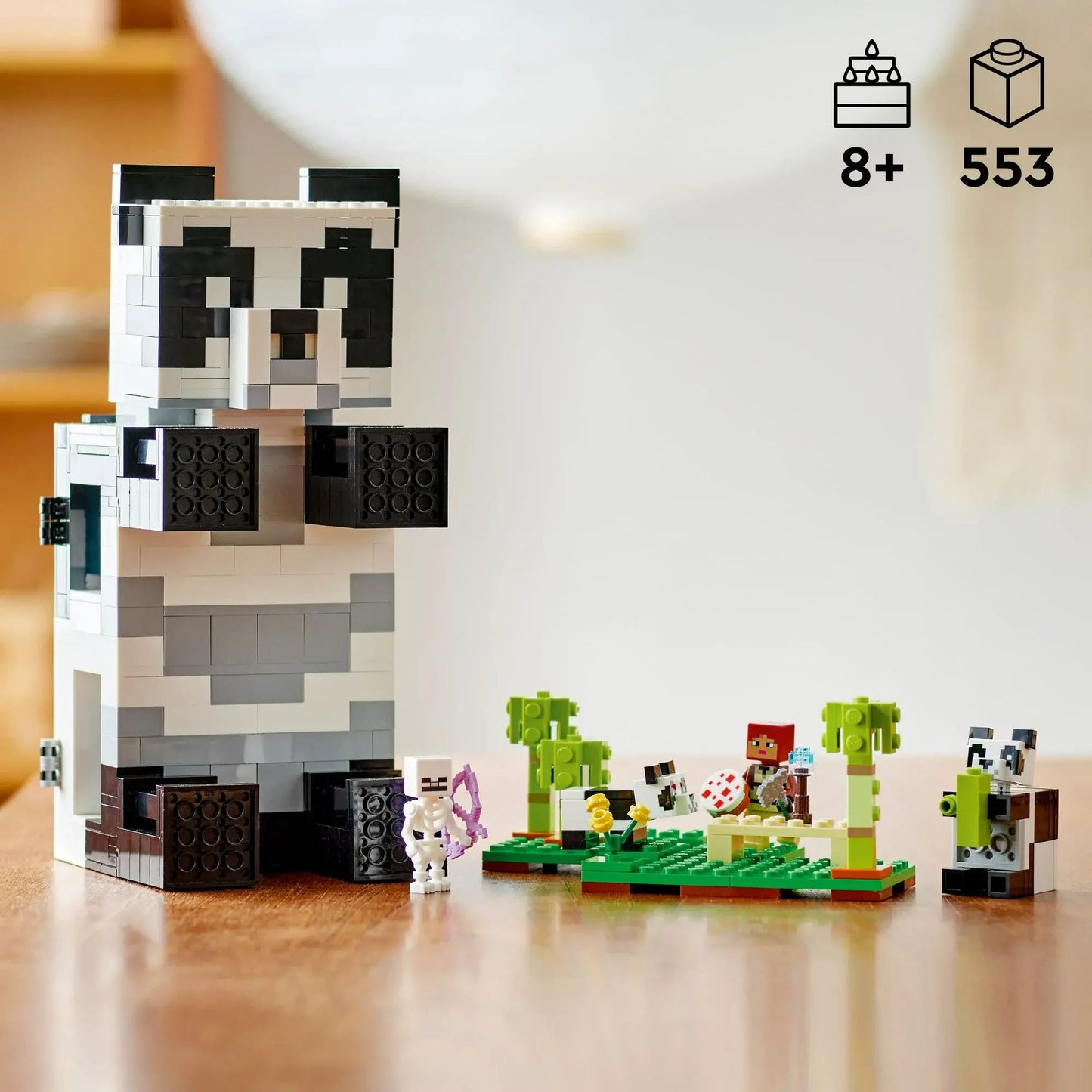 Minecraft The Panda Haven Toy House with Animals 21245