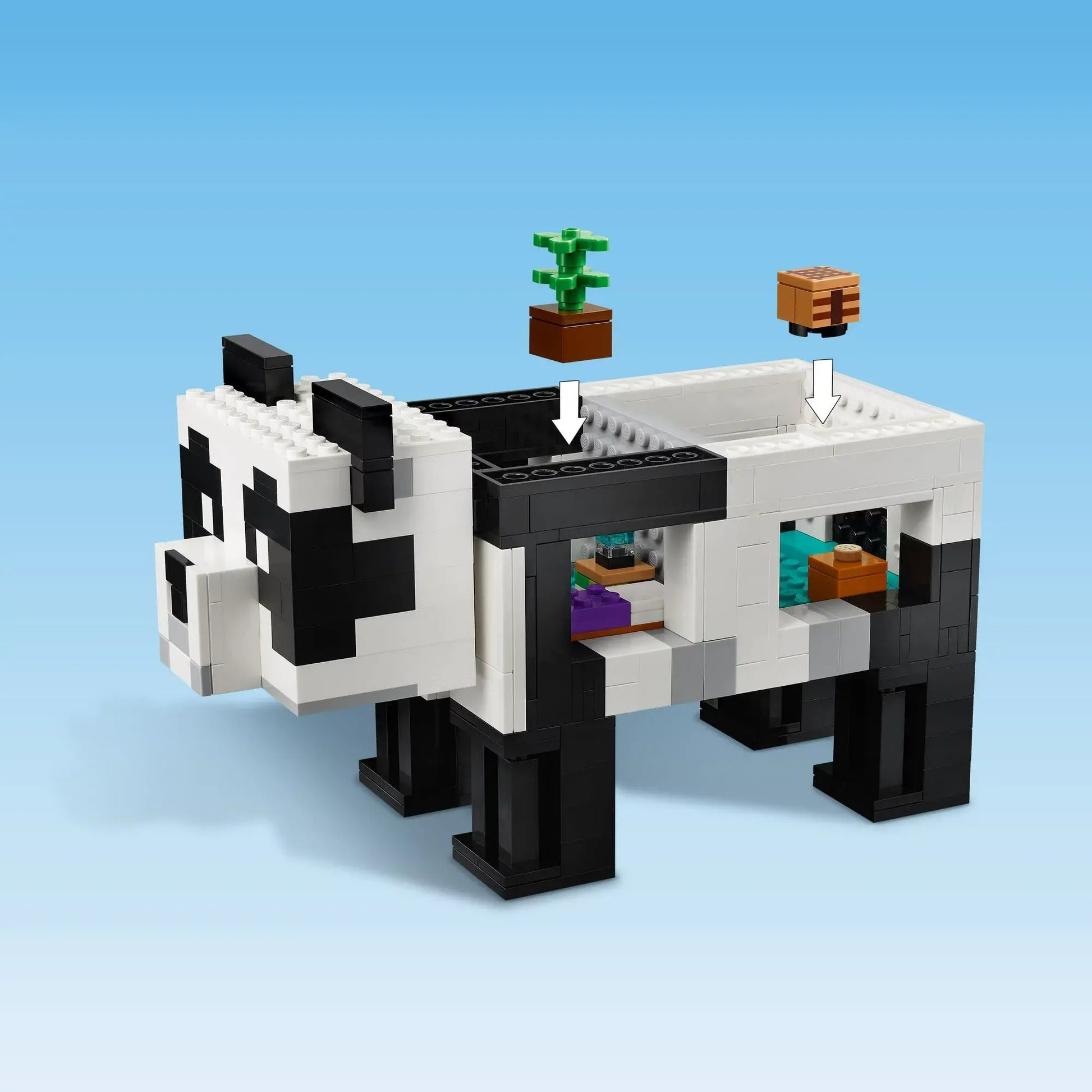 Minecraft The Panda Haven Toy House with Animals 21245