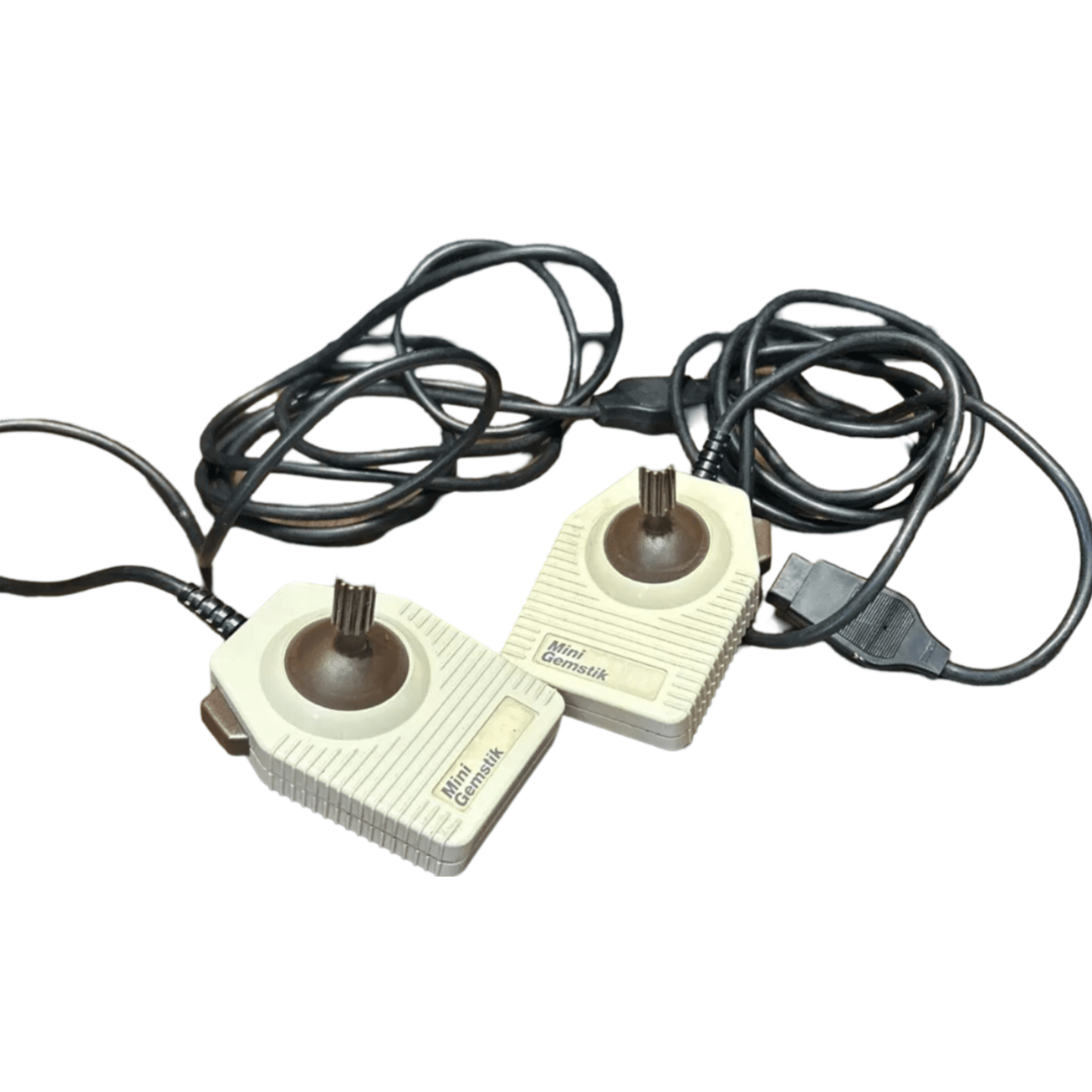 Mini Gemstik Joysticks for C64 Vic 20 & Atari 2600 Lot Of 2 - 