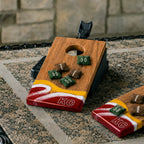 Mini Tabletop Resin & Wood Cornhole Set | Gameday Collection