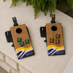 Mini Tabletop Resin & Wood Cornhole Set | Gameday Collection