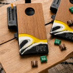 Mini Tabletop Resin & Wood Cornhole Set | Gameday Collection
