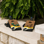 Mini Tabletop Resin & Wood Cornhole Set | Gameday Collection