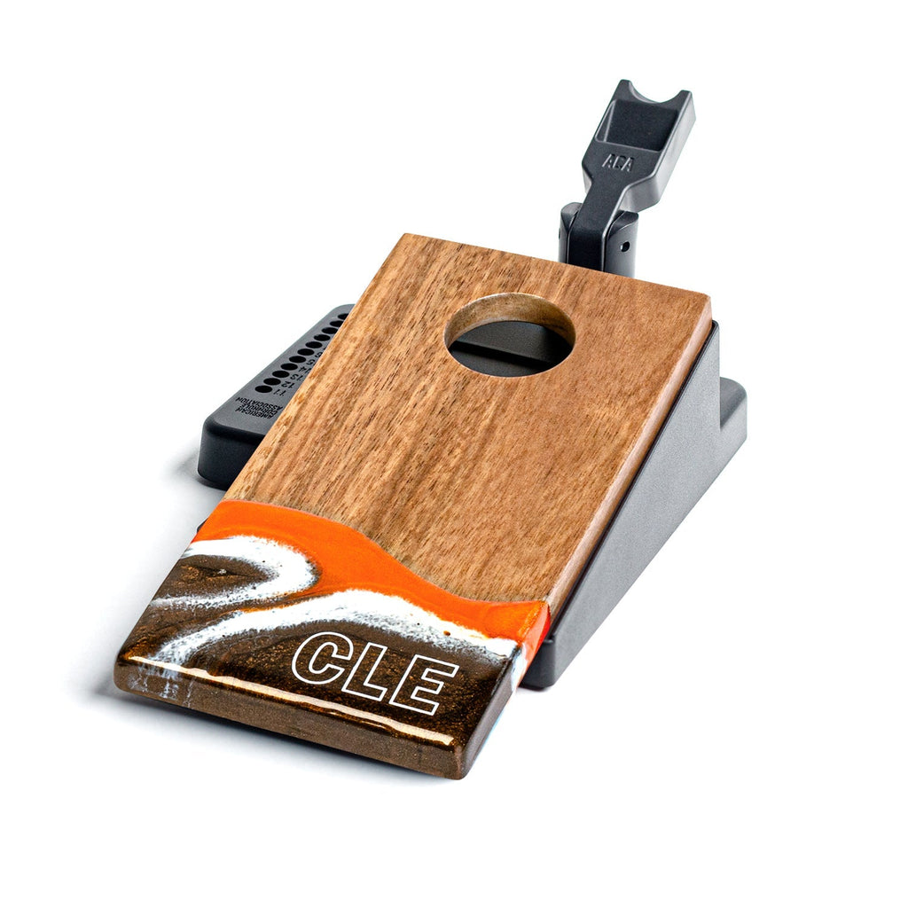Mini Tabletop Resin & Wood Cornhole Set | Gameday Collection