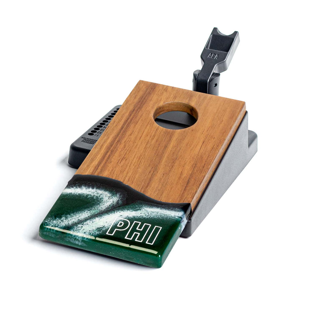 Mini Tabletop Resin & Wood Cornhole Set | Gameday Collection