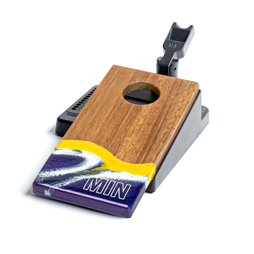 Mini Tabletop Resin & Wood Cornhole Set | Gameday Collection