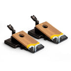 Mini Tabletop Resin & Wood Cornhole Set | Gameday Collection