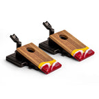 Mini Tabletop Resin & Wood Cornhole Set | Gameday Collection