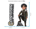 Capricorn Sticker and Magnet - Celestial Sea-Goat Horoskins™ – Zodiac Earth Sign | Waterproof & UV-Proof - Sticker / Mini