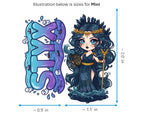 Styx Sticker and Magnet - Goddess of Oaths Mythkins™ – Underworld River Goddess | Waterproof & UV-Proof - Sticker / Mini