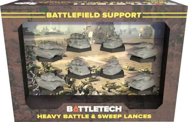 Battlefield Support - Heavy Battle & Sweep Lances - 