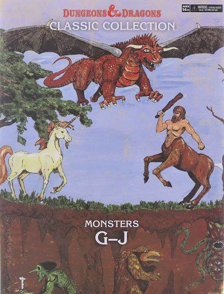 D&D Classic Collection: Monsters G-J - 