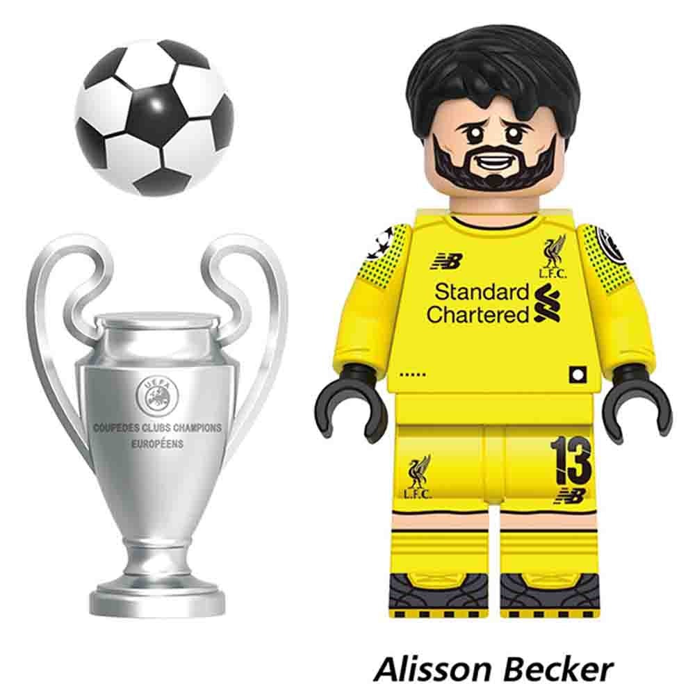 Alisson Becker Minifigure Sports Soccer Icons World Cup Football
