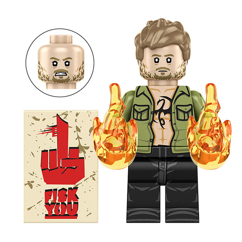 Iron Fist Defenders LEGO-Compatible Minifigure