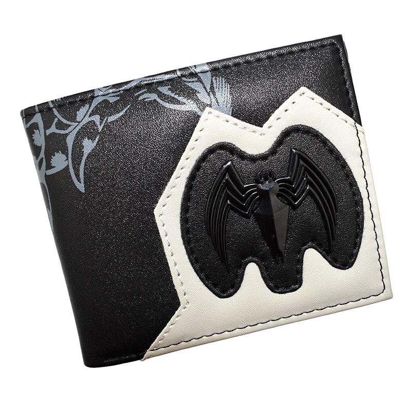 MINISO Cool Design Marvel Comics Venom Wallets with Coin Pocket