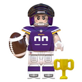 Minnesota Vikings NFL Football Teams Lego Minifigures Custom Toys