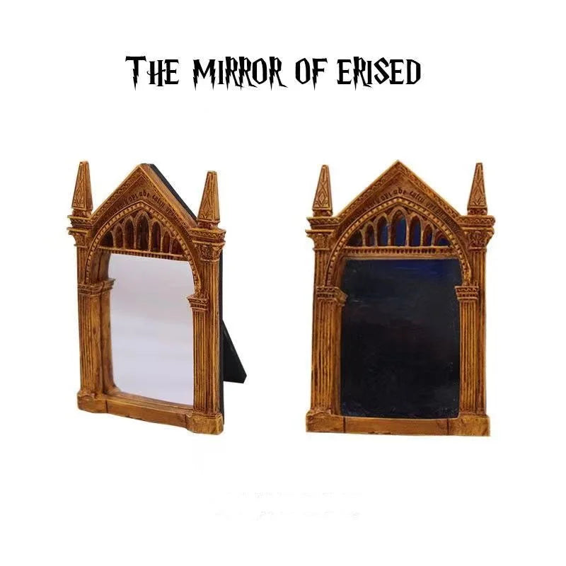 Mirror of Erised Standing Bookshelf Decor Wizarding Witchy Items Magical Objects Wizard Home Decor Fantasy Gift