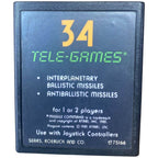 Missile Command - Atari 2600 - Text Label - Game Only