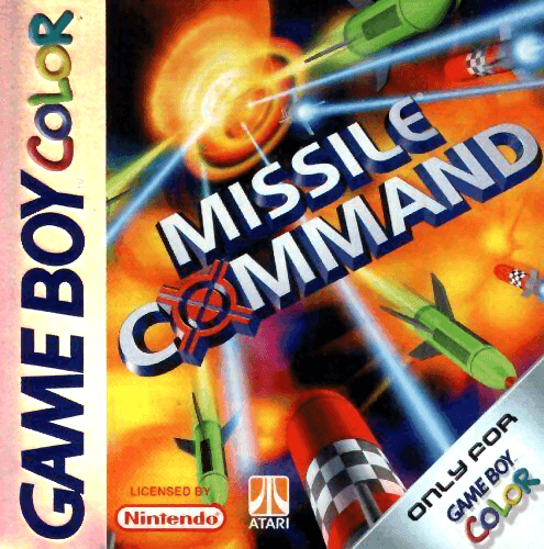 Missile Command (Gameboy Color) - Game Manual Only