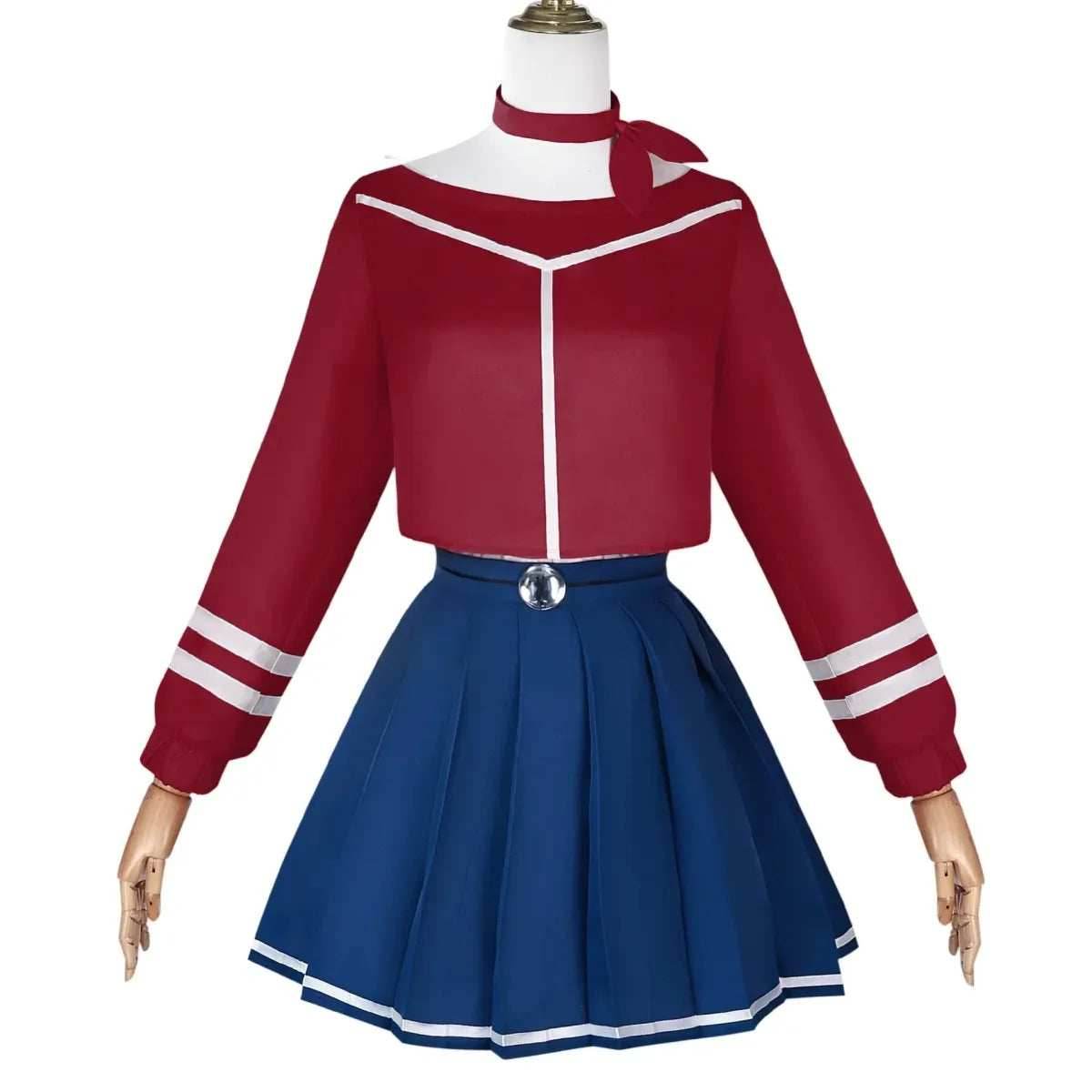 Mita Mira Cosplay School Uniform – MiSide Yandere JK Set for Girls & Women - Wig Only / M