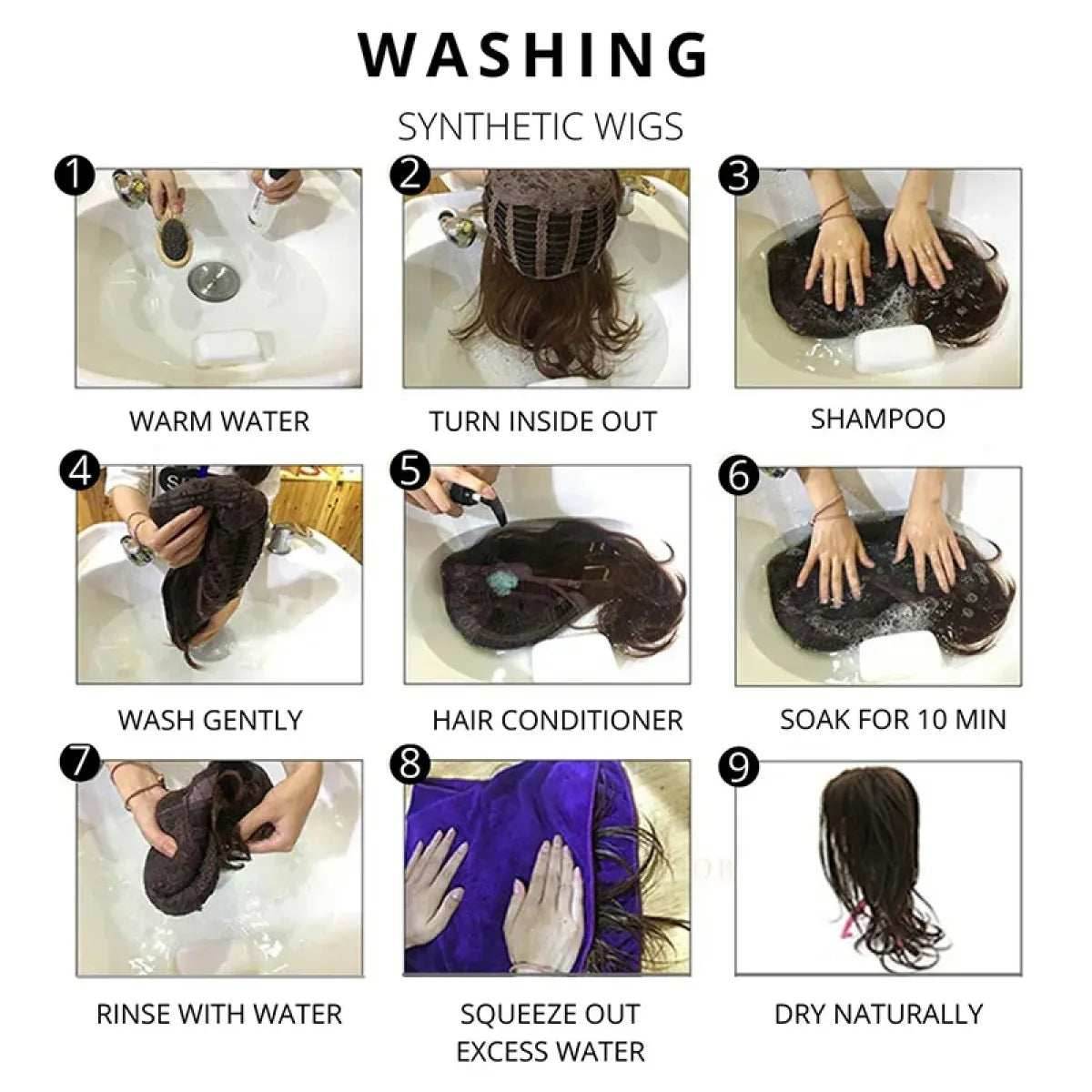 Mita Mira Cosplay School Uniform – MiSide Yandere JK Set for Girls & Women - Wig Only / M