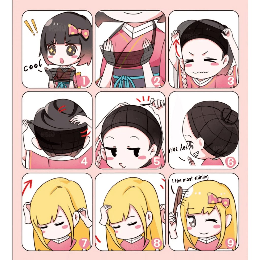 Mita Mira Cosplay School Uniform – MiSide Yandere JK Set for Girls & Women - Wig Only / M