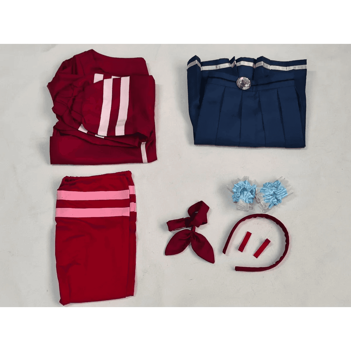 Mita Mira Cosplay School Uniform – MiSide Yandere JK Set for Girls & Women - Wig Only / M