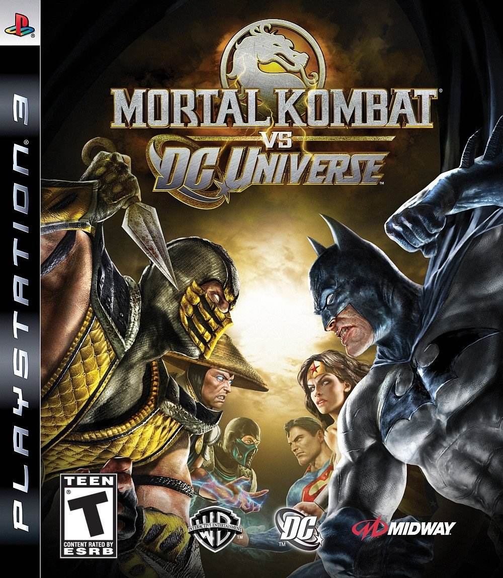 Mortal Kombat vs. DC Universe (Playstation 3) - Game Manual Only