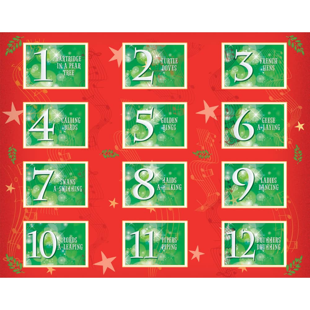 12 Days of Christmas Jigsaw Puzzles - Advent Calendar