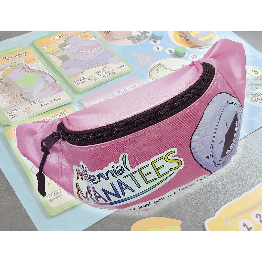 Millennial Manatees: Board Game in a Fanatee Pack - 