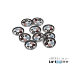 Full Color Infinity Faction Markers, 25mm (Bag of 10) - Military Orders / 25mm