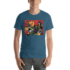 Classic Scarface and Cordelia Tee (Mayacast) - Heather Deep Teal / S