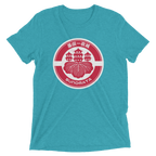 Sunomata sleeve t-shirt - Teal Triblend / XS
