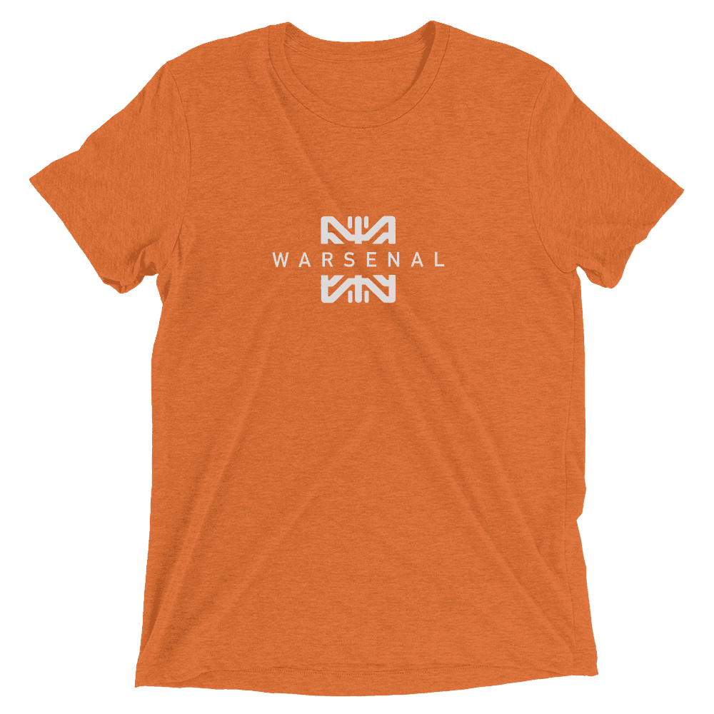 Warsenal Butterfly Short sleeve t-shirt - Orange Triblend / XS