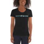 White Noise Women's Tri-Blend Crew Neck Tee - S
