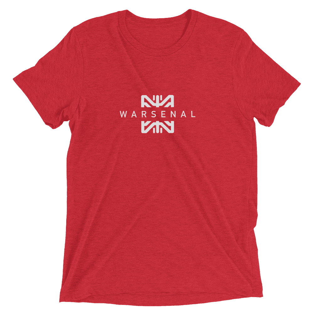 Warsenal Butterfly Short sleeve t-shirt - Red Triblend / XS
