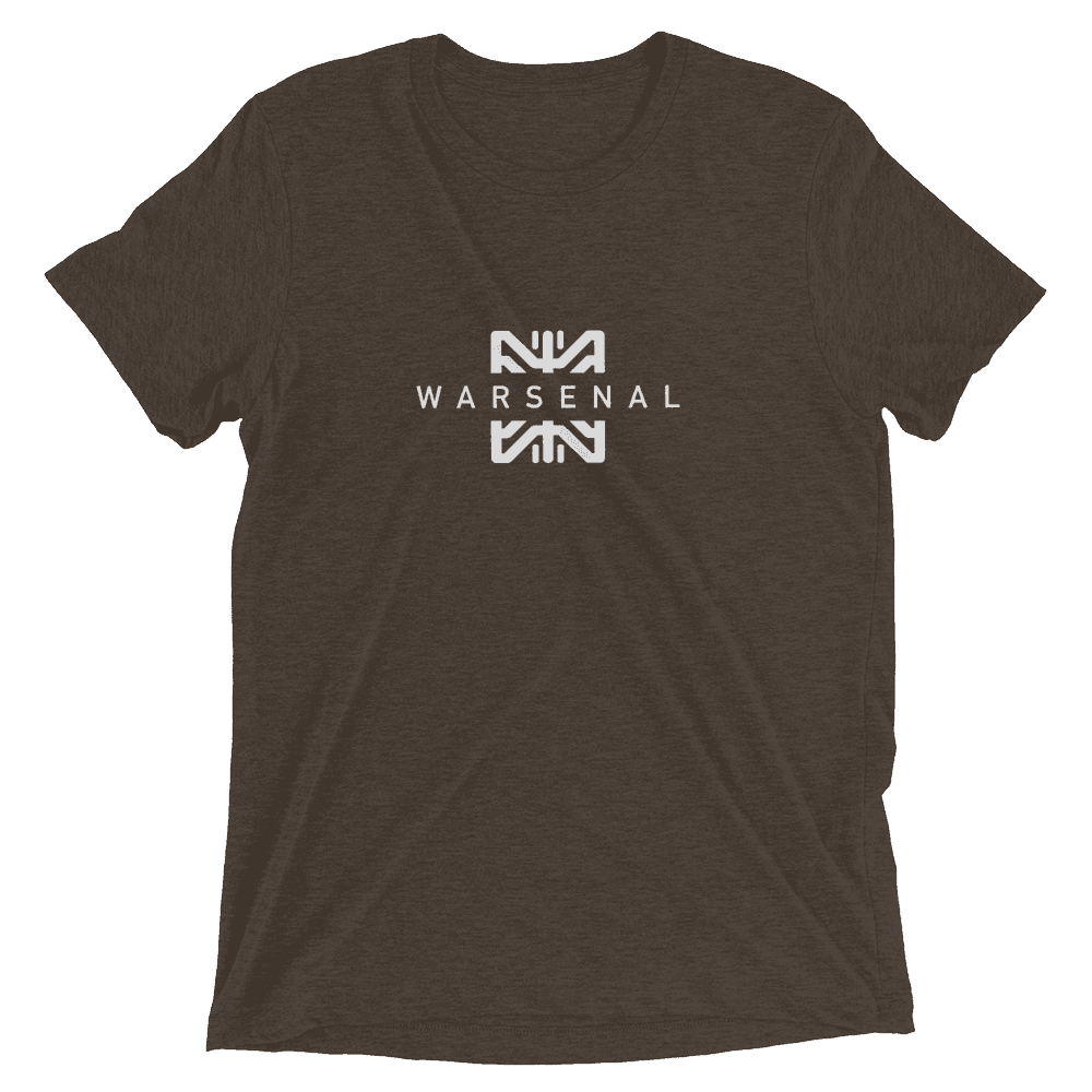Warsenal Butterfly Short sleeve t-shirt - Brown Triblend / XS
