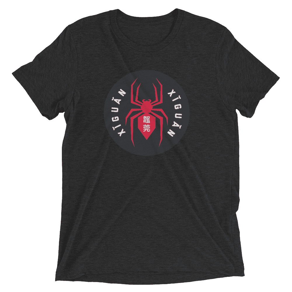 Xiguan Short Sleeve Shirt - Charcoal-Black Triblend / XS