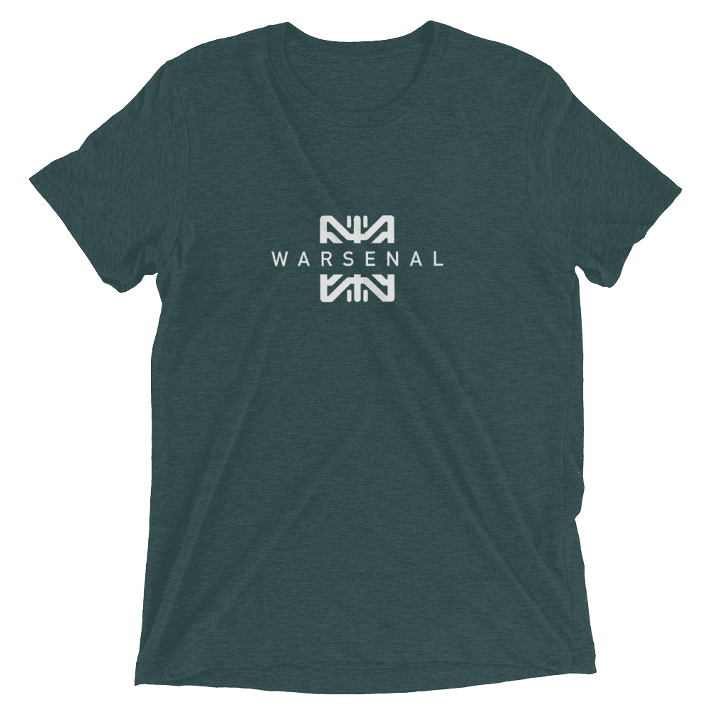 Warsenal Butterfly Short sleeve t-shirt - Emerald Triblend / XS