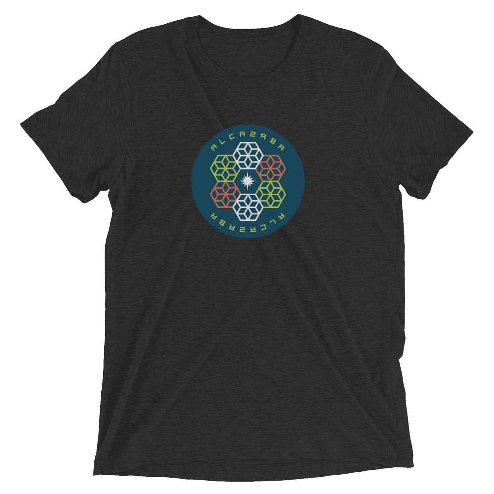 Alcazaba Short sleeve t-shirt - Charcoal-Black Triblend / XS