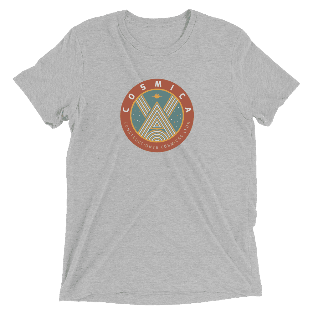 Cosmica Short sleeve t-shirt - Athletic Grey Triblend / XS