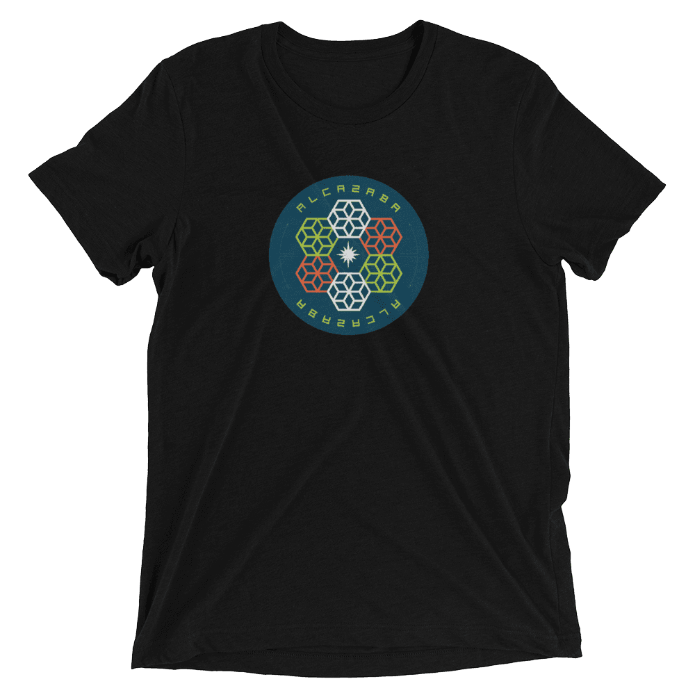 Alcazaba Short sleeve t-shirt - Solid Black Triblend / XS