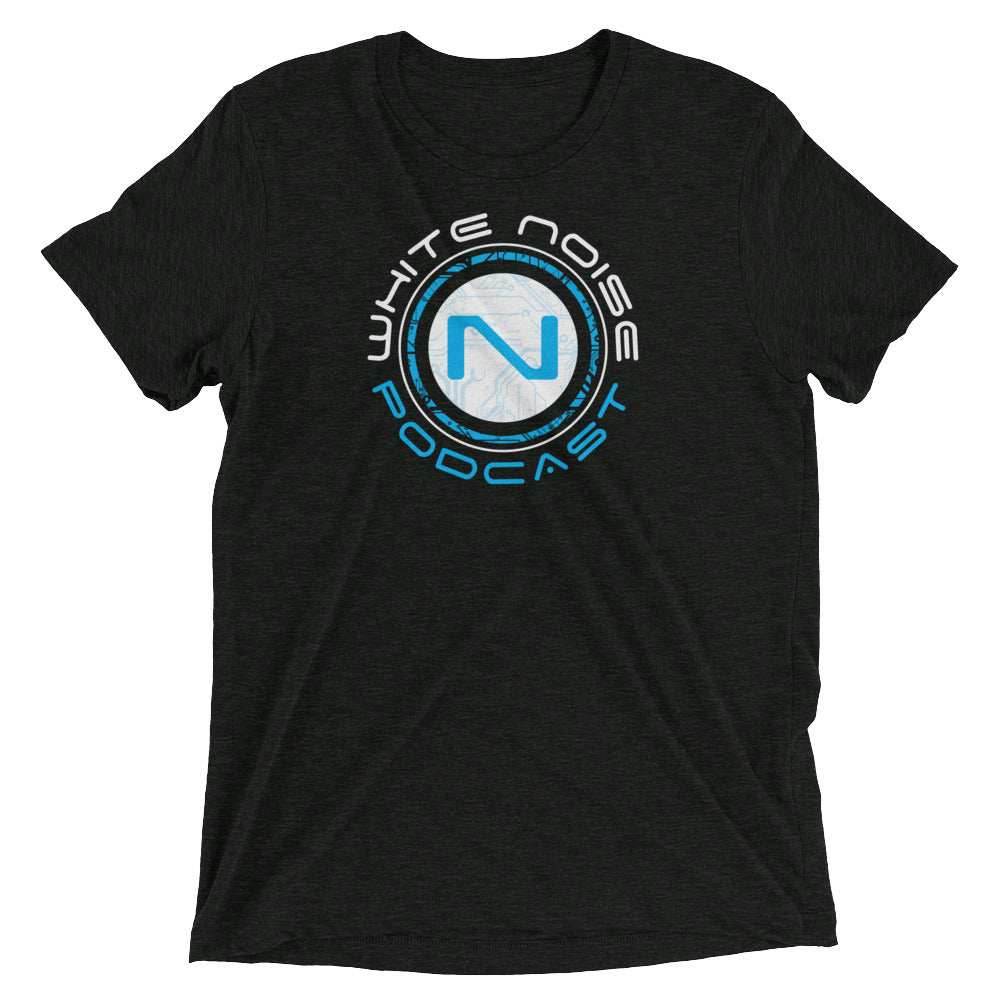 White Noise Tri-Blend Tee - Charcoal-Black Triblend / XS