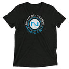 White Noise Tri-Blend Tee - Charcoal-Black Triblend / XS