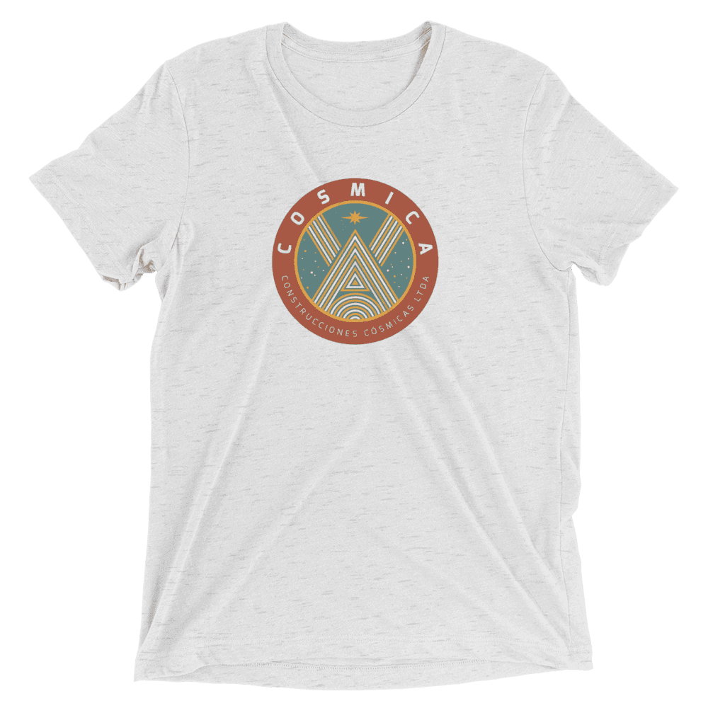 Cosmica Short sleeve t-shirt - White Fleck Triblend / XS