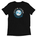 White Noise Tri-Blend Tee - Solid Black Triblend / XS