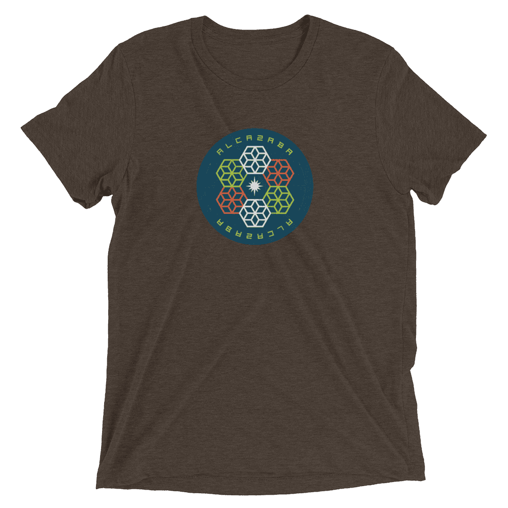 Alcazaba Short sleeve t-shirt - Brown Triblend / XS