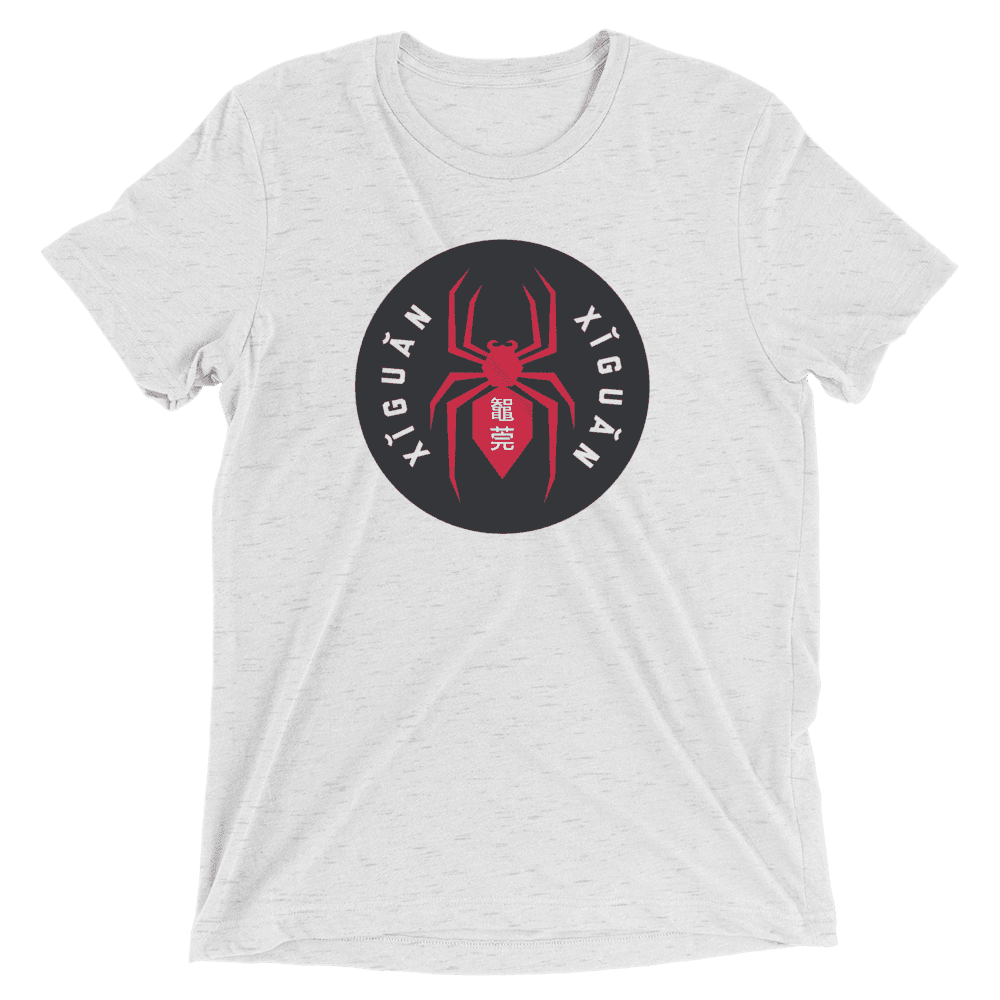 Xiguan Short Sleeve Shirt - White Fleck Triblend / XS