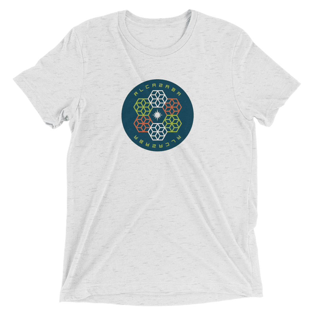 Alcazaba Short sleeve t-shirt - White Fleck Triblend / XS