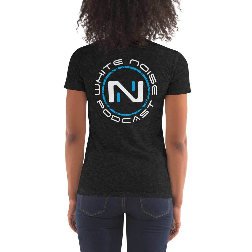 White Noise Women's Tri-Blend Crew Neck Tee - S